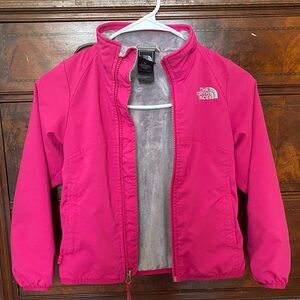North Face Pink Insulated Windbreaker